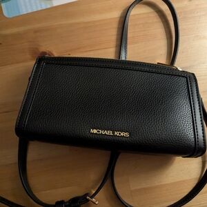 Black Michael Kors crossbody purse